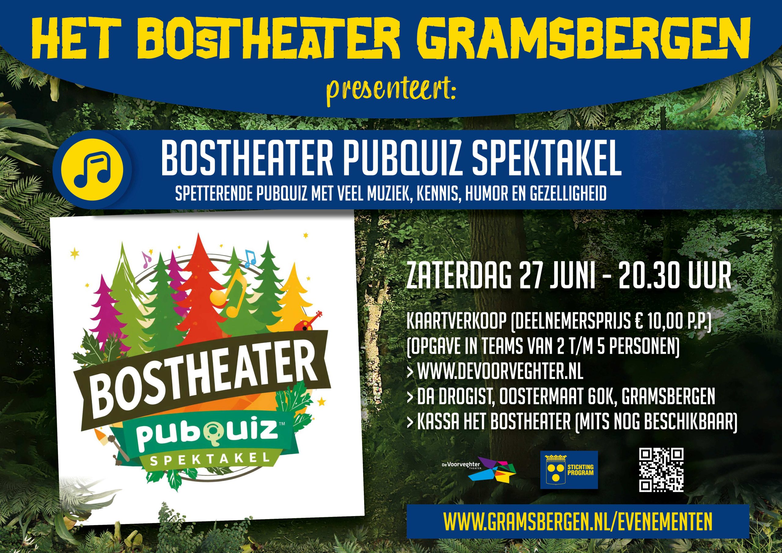 PUIBQUIZ IN HET GRAMSBERGER BOSJE