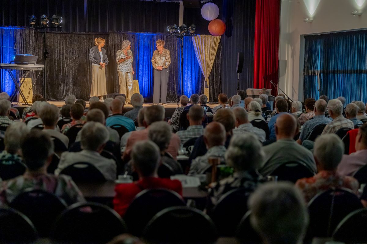 Geslaagde 55+ avond